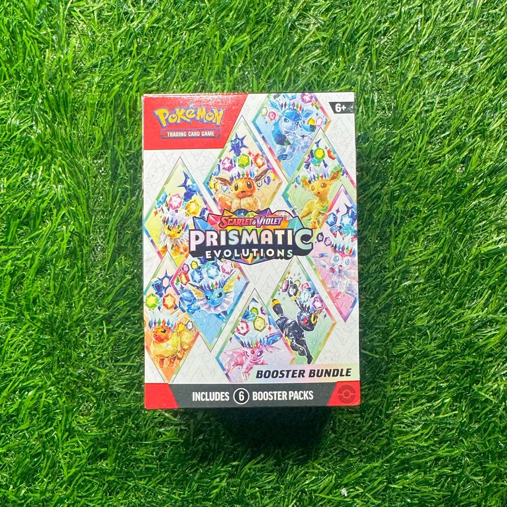 2025 Pokemon Scarlet & Violet ‘Prismatic Evolutions Booster Bundle’